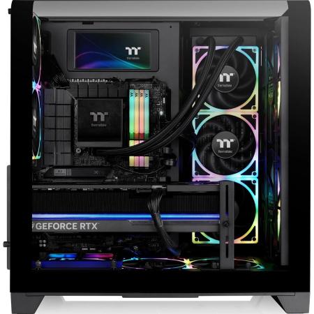 Корпус Thermaltake View 390 Air черный без БП ATX 9x120mm 2x140mm 2x200mm 2xUSB3.0 audio bott PSU