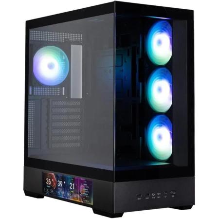 Корпус ATX Zalman P40 DS, Midi-Tower, без БП,  черный [p40 ds black]