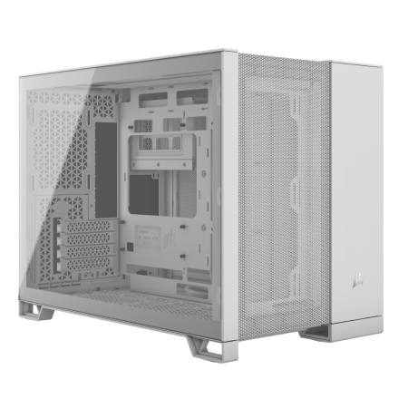 Корпус без блока питания/ Case Corsair 2500D Airflow, Midi-Tower, TG, no fan, 2xUSB-A 3.2, 1xUSB 3.2 Type-C, mATX, mITX Black