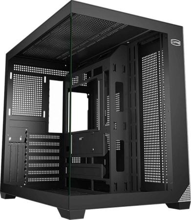 Корпус без блока питания/ Case PCCooler C3T700 BK, Midi-Tower, TG, no fans, 1xUSB-A 3.0 + 1xUSB-A 2.0 + 1xUSB-C, ATX, mATX, mITX Black
