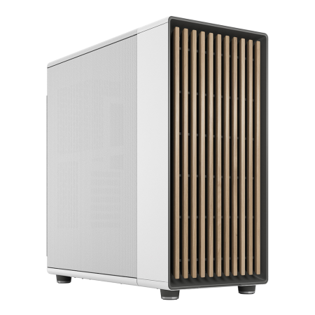 Корпус ПК без блока питания/ Case Fractal Design North XL, Full-Tower, 3x140mm, 2xUSB-A 3.2 + 1xUSB 3.2 Type-C E-ATX, ATX, mATX, mITX Wood panel, Chalk White
