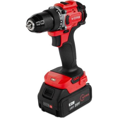 Аккумуляторная дрель шуруповерт WORB GSB-2036E-2LI