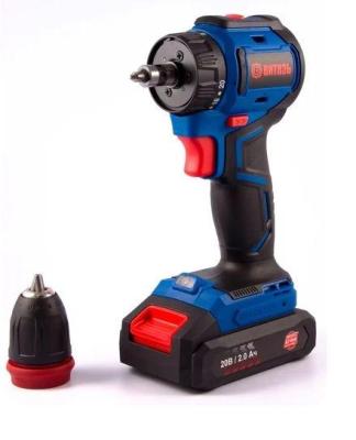 Аккумуляторная дрель-шуруповерт Витязь ДА-520-10БСП (5)