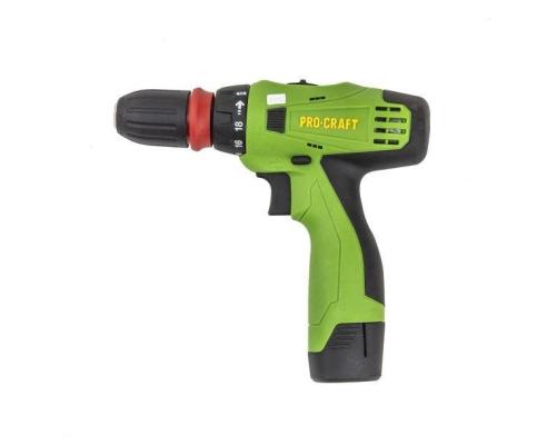 Аккумуляторная дрель шуруповерт PROCRAFT PA12PRO