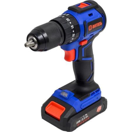 Аккумуляторная дрель-шуруповерт Витязь ДА-520-У13М (5)