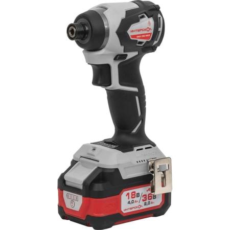 Бесщеточный ударный аккуммуляторный шуруповерт Интерскол ШАУ-250/36ВЭ