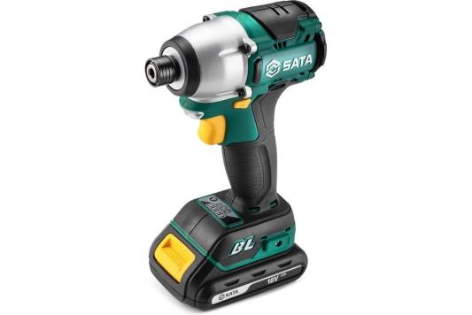 Аккумуляторный бесщёточный ударный винтоверт Sata SC51085