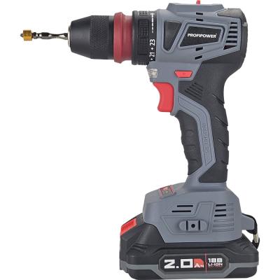 Аккумуляторный бесщеточный шуруповерт Profipower MKBL-18BM