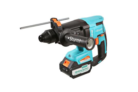 Аккумуляторный перфоратор Sturm 1BatterySystem
