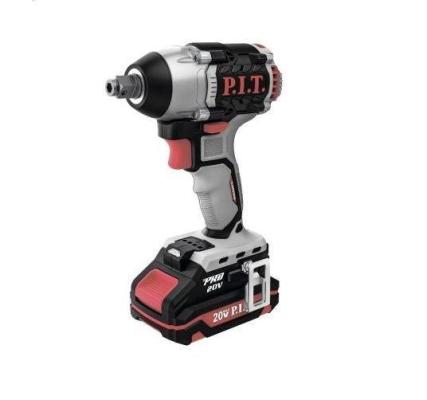 Ударный бесщеточный аккумуляторный гайковерт P.I.T. PIW20H-300B/1