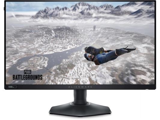 Монитор Dell 24.5"AW2524HF, 16:9, IPS, FHD, 1ms, 400cd, 500Hz, HDMI, DP, USB, HAS