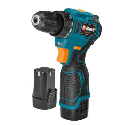 Дрель-шуруповерт Bort BAB-16-BLK аккум. патрон:быстрозажимной (кейс в комплекте) (93414868)