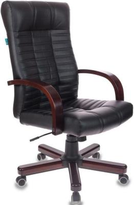 Кресло руководителя Бюрократ KB-10/WALNUT чёрный  (Уценка, без упаковки)