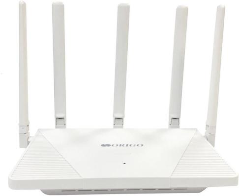 Роутер беспроводной Origo OWR3030AXG (OWR3030AXG/A1A) AX3000 10/100/1000BASE-T белый
