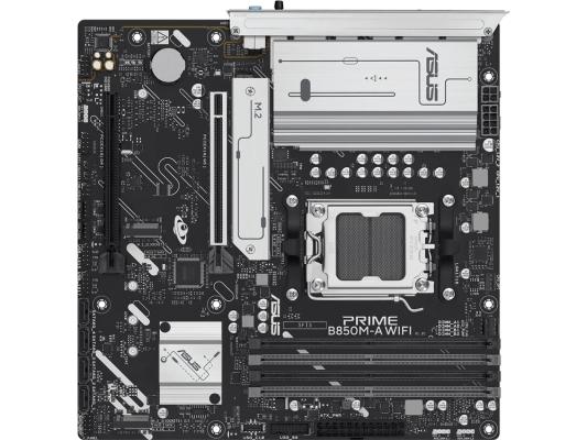 ASUS PRIME B850M-A WIFI, AM5, B850, 4*DDR5, 4*SATA, 3*M.2, 4*USB 3.2, 4*USB 2.0, 4*PCIx16, 2* DP+HDMI, mATX; 90MB1LN0-M0EAY0