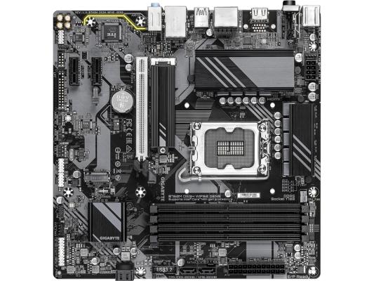 GIGABYTE B760M DS3H WF6E GEN5, LGA1700, B760, 4*DDR5, 4*SATA, 2*M.2, 3*USB 3.2, 2*USB 2.0, Type-C, 1*PCIx16, 2*PCIx1, HDMI+2*DP, mATX