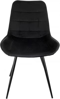 Стул для дома Бюрократ CH-K2_4 комплект 4шт черный Holland 75 металл черный на ножках (CH-K2_1/HL75_4)