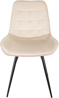 Стул для дома Бюрократ CH-K2_4 комплект 4шт бежевый Holland 06 металл черный на ножках (CH-K2_1/HL07_4)