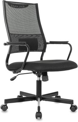 Кресло руководителя Бюрократ CH Balance черный Elastic-102 TW-11 сетка/ткань крестов. металл черный