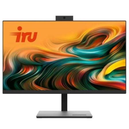 Моноблок IRU Tactio 23.8" Full HD i5 12450H (2) 16Gb SSD512Gb UHDG без ОС GbitEth WiFi BT 90W Cam черный 1920x1080
