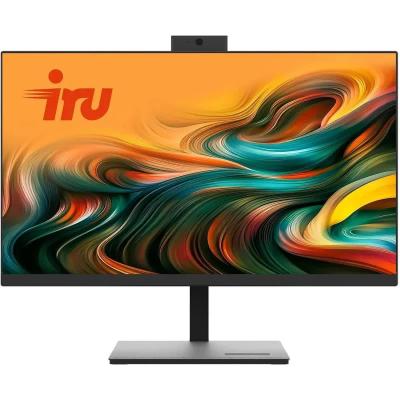 Моноблок IRU Tactio 23.8" Full HD i5 12450H (2) 32Gb SSD1Tb UHDG без ОС GbitEth WiFi BT 90W Cam черный 1920x1080