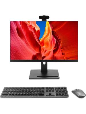 Моноблок Digma Pro Vision 23.8" Full HD i7 1255U (1.7) 16Gb SSD512Gb Iris Xe CR Windows 11 Pro Eth WiFi BT 90W клавиатура мышь Cam черный 1920x1080