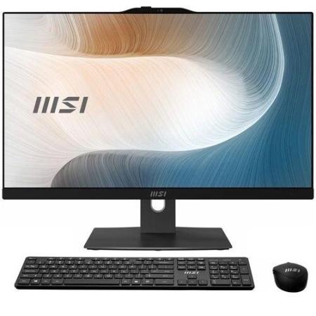 Моноблок MSI Modern AM272P 1M-680RU 27" Full HD Core 5 120U (1.4) 16Gb SSD512Gb Graphics Windows 11 Pro GbitEth WiFi BT 120W клавиатура мышь Cam черный 1920x1080