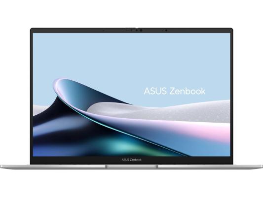 Ноутбук/ ASUS UX3405CA-QL573 14"(1920x1200 OLED 16:10)/Intel Core Ultra 5 225H(3.3Ghz)/16384Mb/1024SSDGb/noDVD/Int:Intel Arc graphics/Cam/BT/WiFi/75WHr/war 1y/1.28kg/Foggy Silver/DOS + алюм корп; +чехол; NumberPad