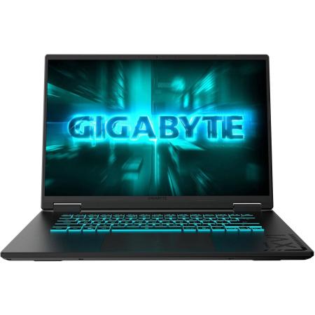 Ноутбук Gigabyte GAMING A16 GA6H Core i7 13620H 32Gb SSD1Tb NVIDIA GeForce RTX 5060 8Gb 16" IPS FHD+ (1920x1200) FreeDOS black WiFi BT Cam (CVHI3KZ864SD)
