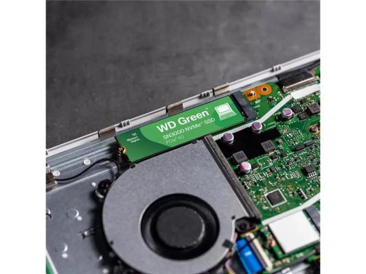Твердотельный диск 1TB WD Green SN3000, M.2 2280, PCI-E 3x4, [R/W - 5000/4200 MB/s]