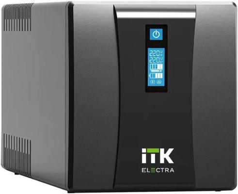 Источник бесперебойного питания ITK Electra EET-1500VA-1-002-S 900Вт 1500ВА черный
