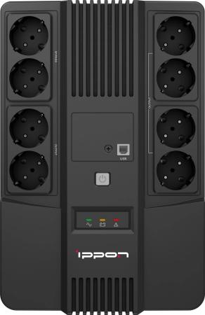 Источник бесперебойного питания Ippon Nut 850 480Вт 850ВА черный