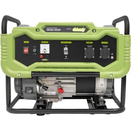 GRIZZLY Бензиновый генератор GEGG-3000