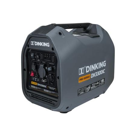 Dinking Генератор бензиновый инверторный DK3300iC (3,3кВт, 230В/50Гц, DK164F/P-2, бак 4л.) ГЕН033