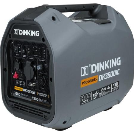 Dinking Генератор бензиновый инверторный DK3500iC (3.5кВт, 230В/50Гц, DK164F/P-2, бак 4л.) ГЕН035