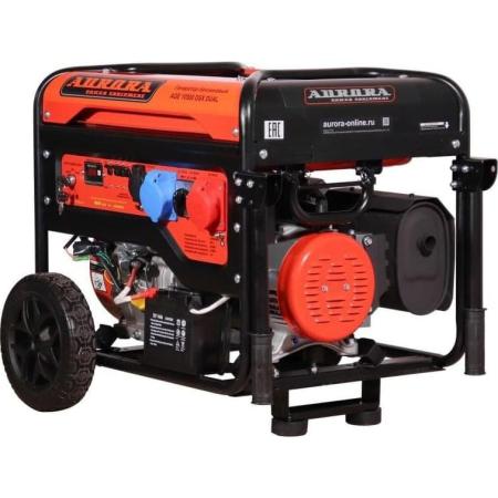 AURORA Генератор AGE 10500 DSX DUAL (380В-8.5кВт, 220В-8.5кВт, эл.ст., счетчик) 35860