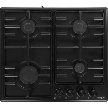 Газовая варочная поверхность Vitek VGH 6410 MBK черный