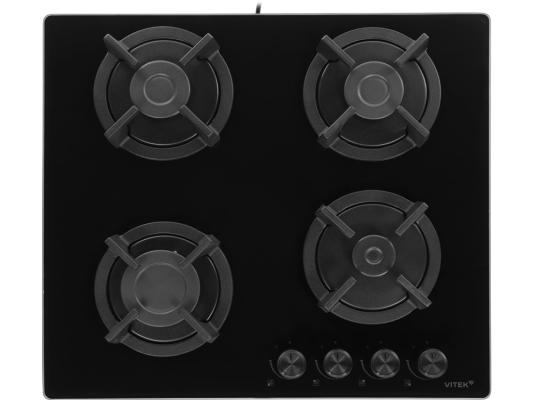 Газовая варочная поверхность Vitek VGH 6450 BG черный