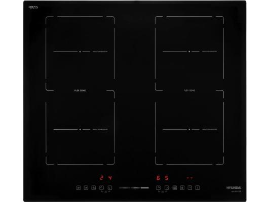 Индукционная варочная поверхность Hyundai HHI 6772 BG черный