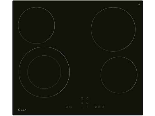 Варочная поверхность Lex EVH 641A BL черный