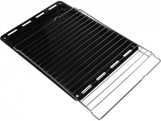 Духовой шкаф Электрический Hyundai HEO 66311 BG черный/серебристый