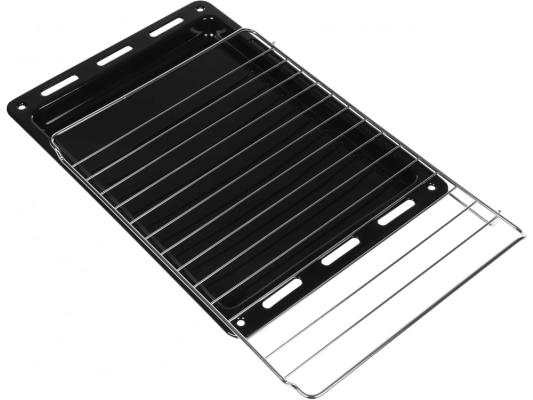 Духовой шкаф Электрический Hyundai HEO 62312 BG черный/серебристый