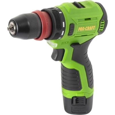 PROCRAFT Шуруповерт аккумуляторный 12В 22Нм DFR(2 АКБ 2Ач+ЗУ+Кейс) DFR PA12PRODFR New