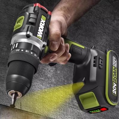 WORX Professional Аккумуляторная ударная дрель-шуруповерт WU369