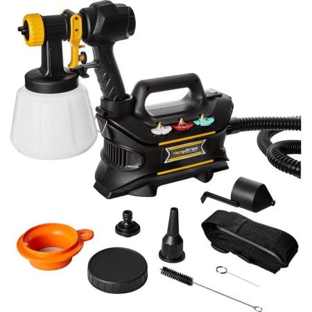 TECMASTER T 1000 DIY краскопульт электрический с комплектом металлических форсунок 1231000
