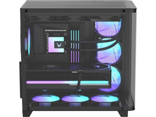 Корпус Formula Crystal U2 черный без БП ATX 1xUSB2.0 1xUSB3.0 1xUSB3.1 audio bott PSU