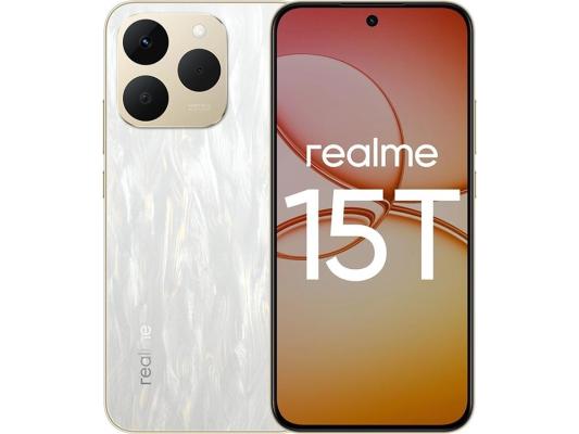 Смартфон Realme RMX5111 15T 256Gb 8Gb белый моноблок 3G 4G 6.78" 1264x2780 Android 15 50Mpix 802.11 a/b/g/n/ac NFC GPS GSM900/1800 GSM1900