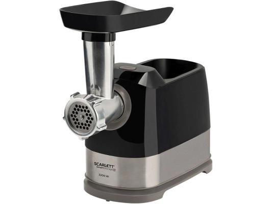 Мясорубка Scarlett SC-MG45S66 2200Вт черный/серебристый