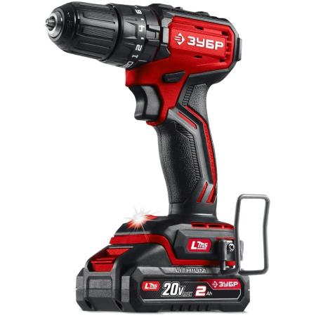 Дрель-шуруповерт Зубр ДБУ-45-22 40Вт аккум. патрон:быстрозажимной