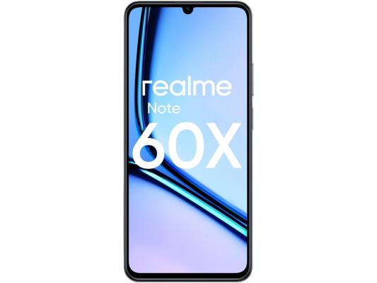 Смартфон Realme RMX3938 Note 60х 128Gb 4Gb черный моноблок 3G 4G 2Sim 6.74" 720x1600 Android 14 8Mpix 802.11 a/b/g/n/ac GPS GSM900/1800 GSM1900 A-GPS microSD max2048Gb